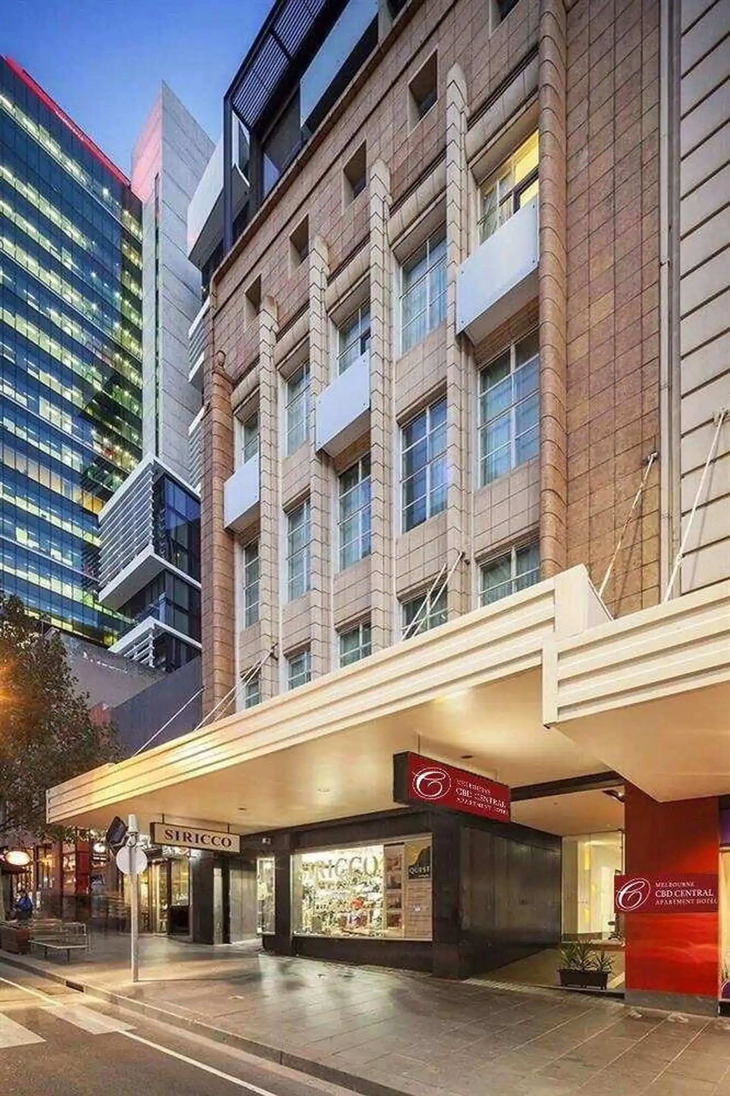 Melbourne CBD Central Apartment Hotel Aussenansicht