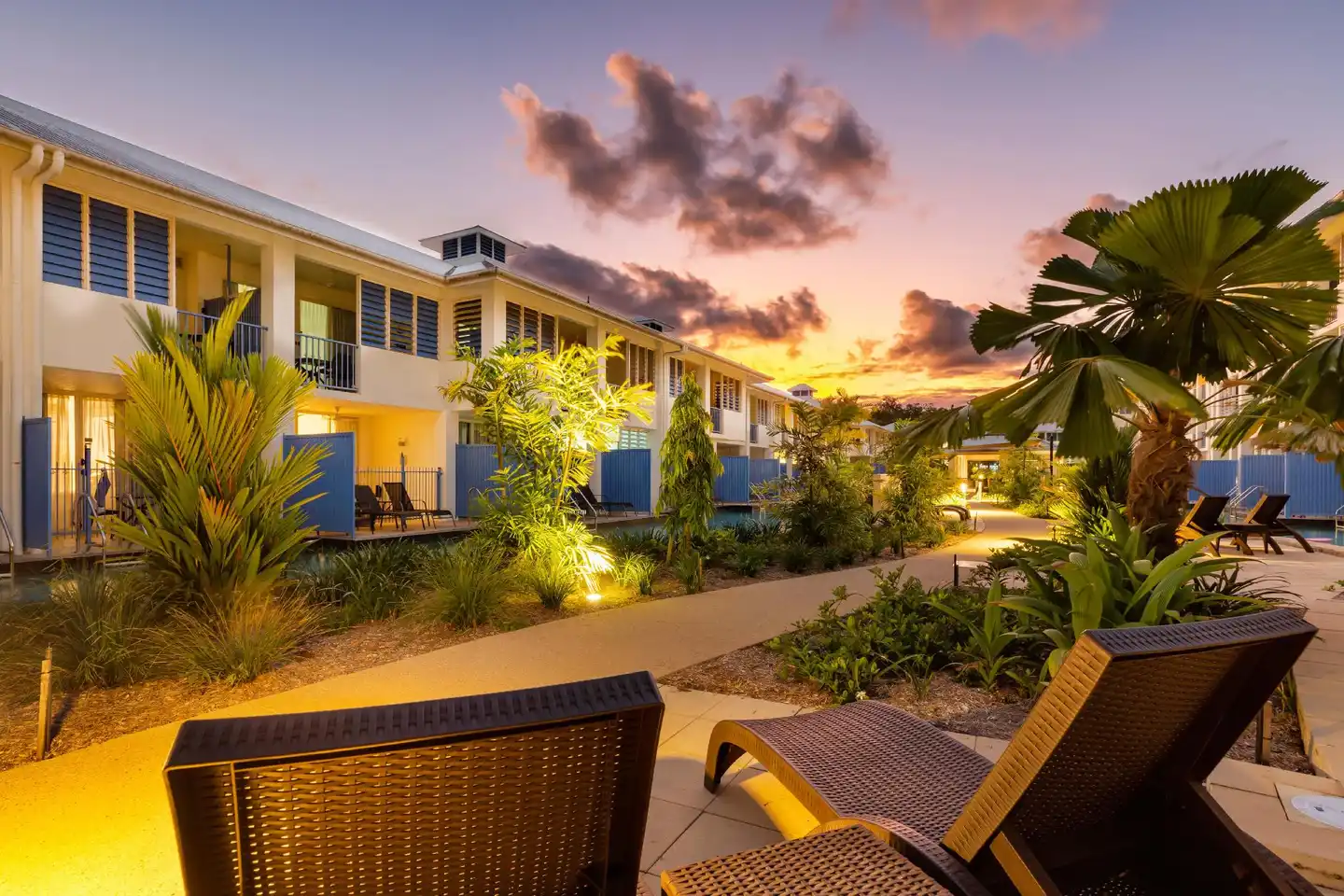 Silkari Lagoons Terrasse