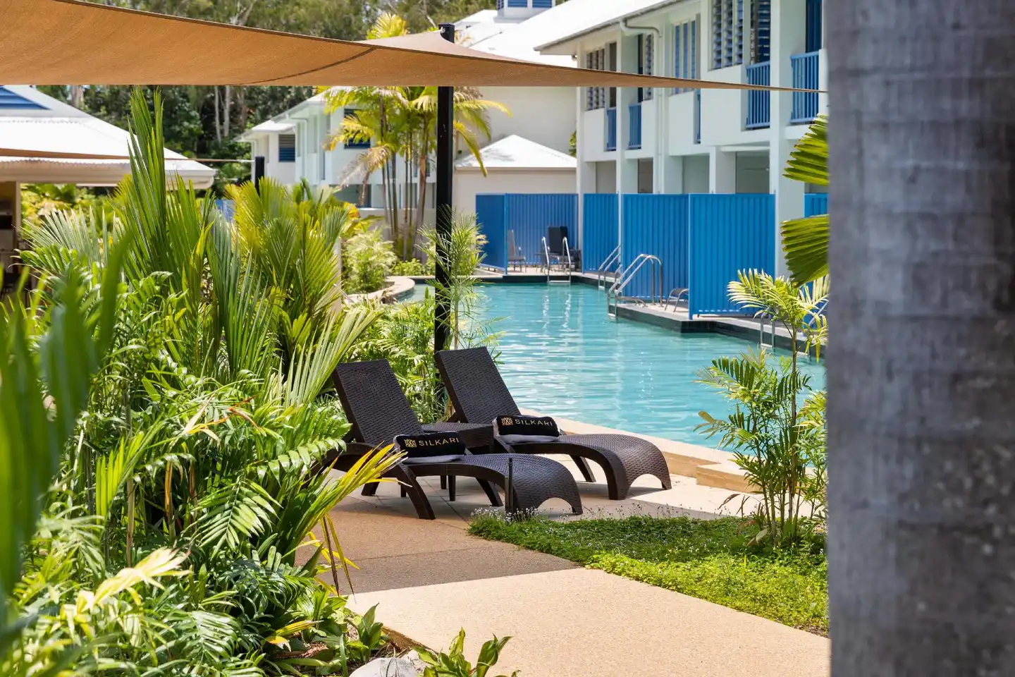 Silkari Lagoons Terrasse