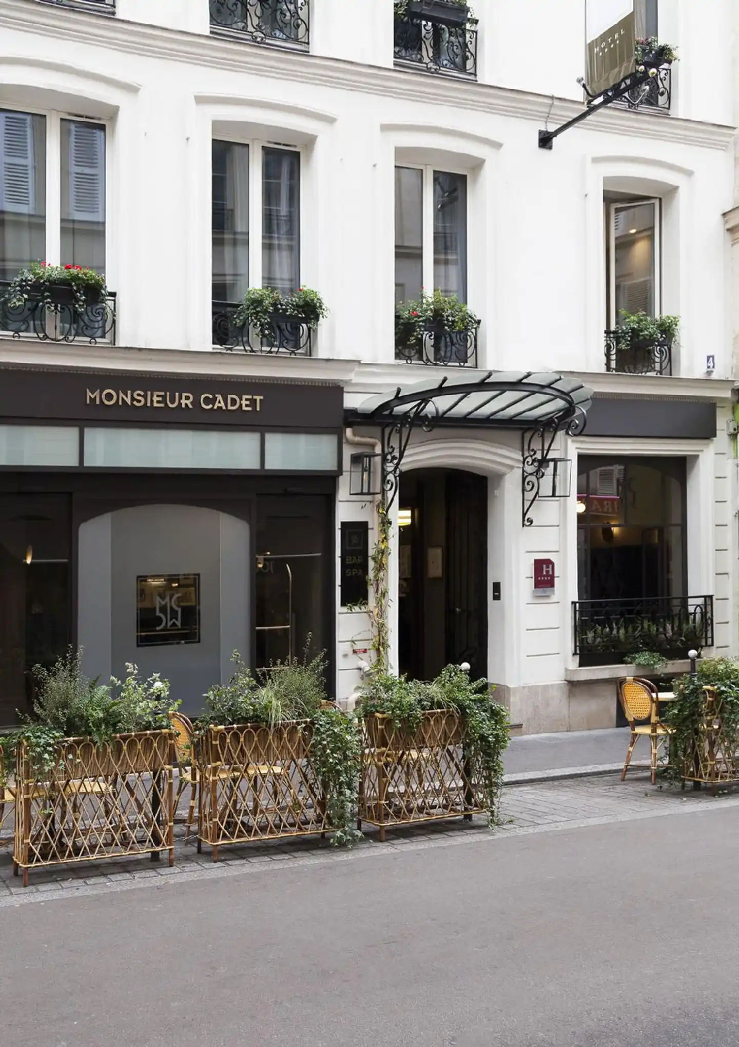Monsieur Cadet Hotel & Spa Terrasse
