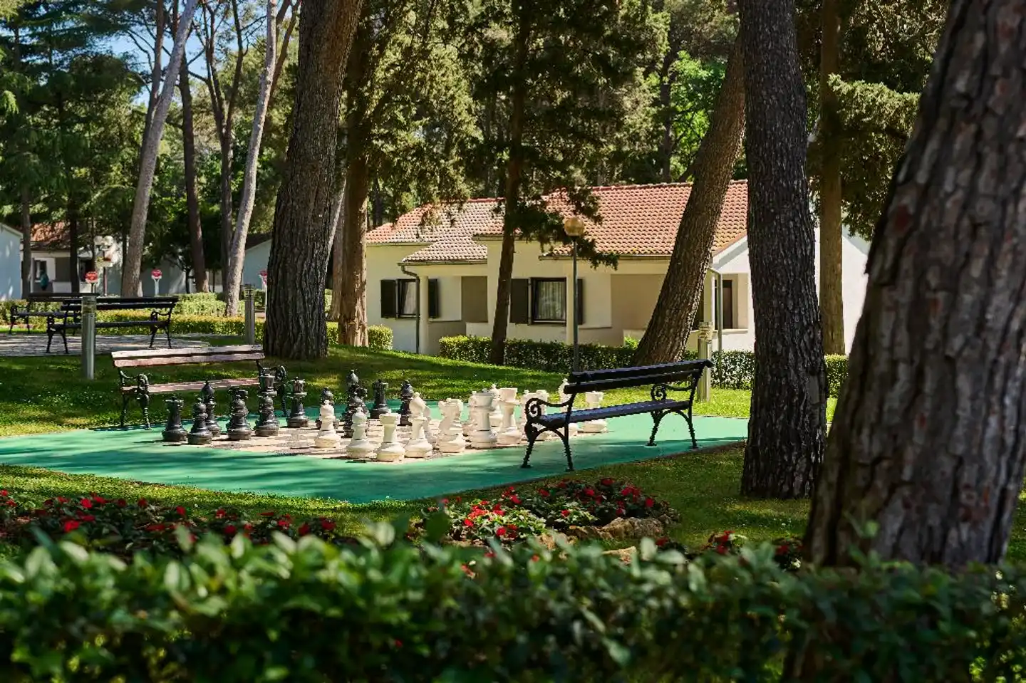 Village Galijot Plava Laguna Garten