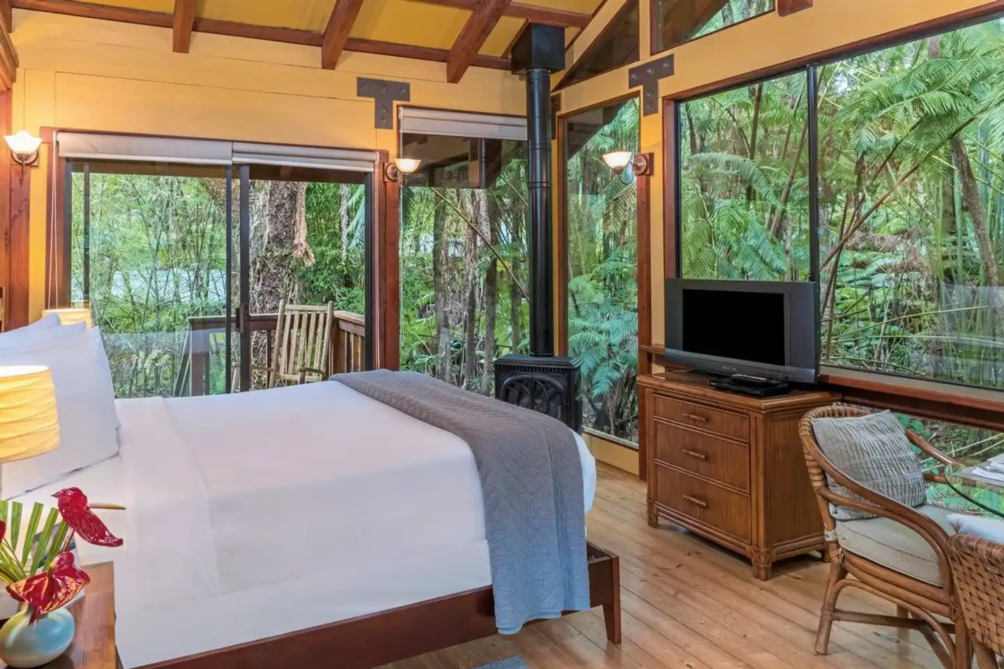 Volcano Village Lodge Wohnbeispiel