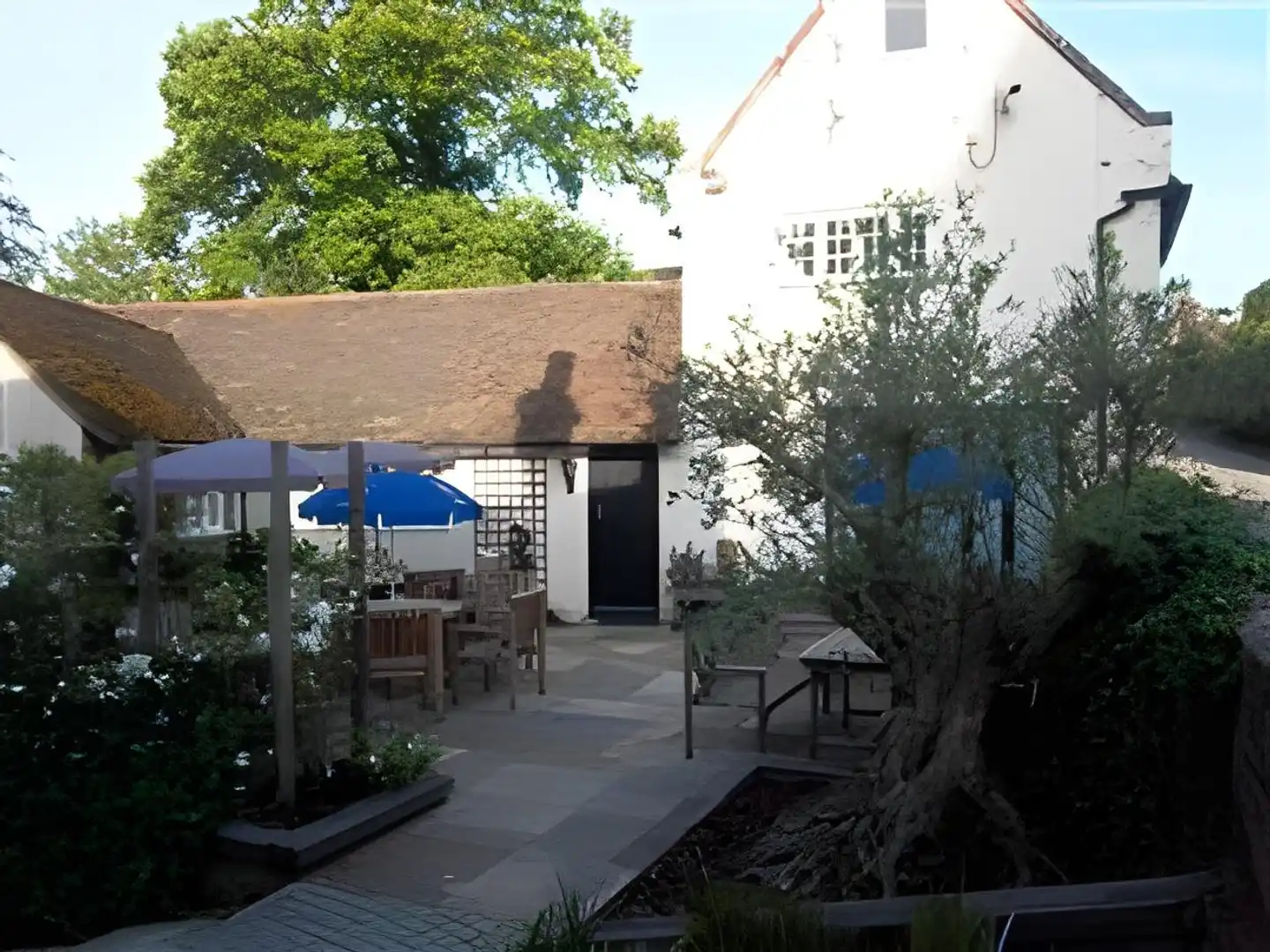 Woolpack Inn Terrasse