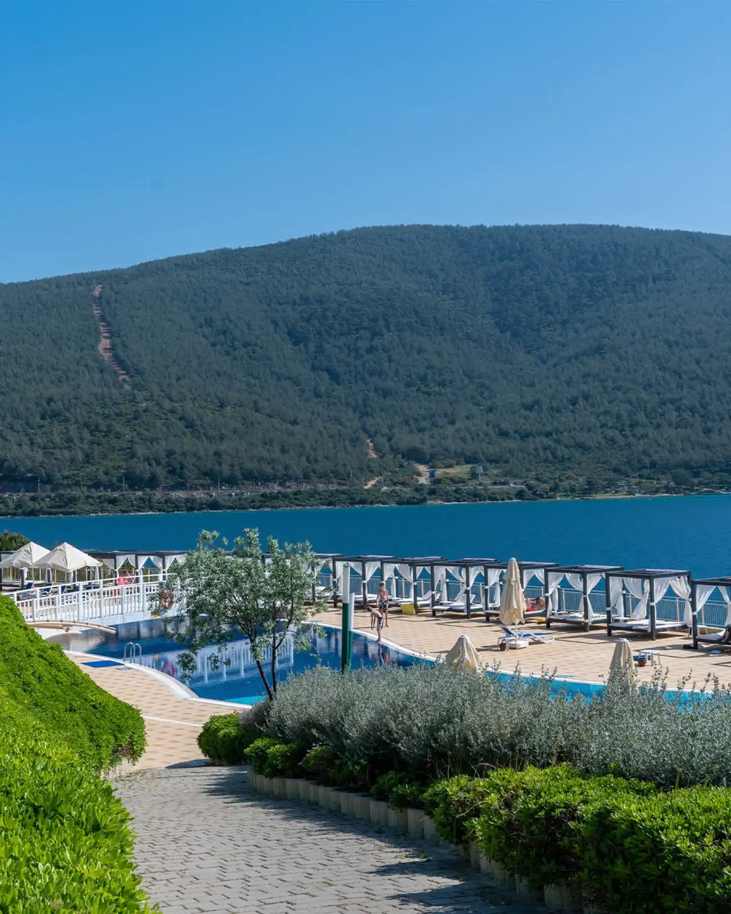 La Blanche Island Bodrum Landschaft