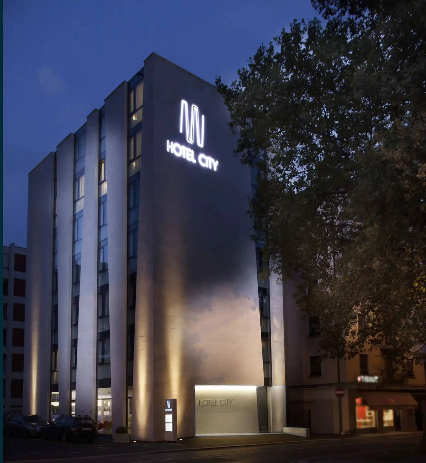 Hotel City Lugano Aussenansicht