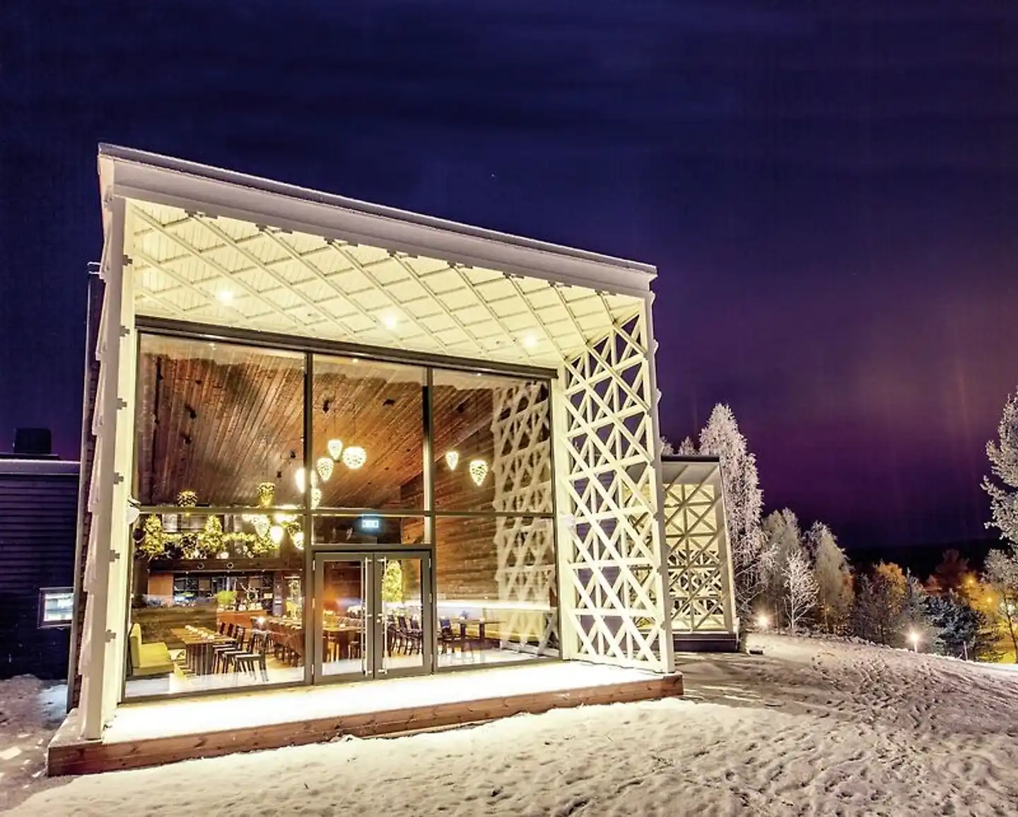 Arctic TreeHouse Hotel Aussenansicht