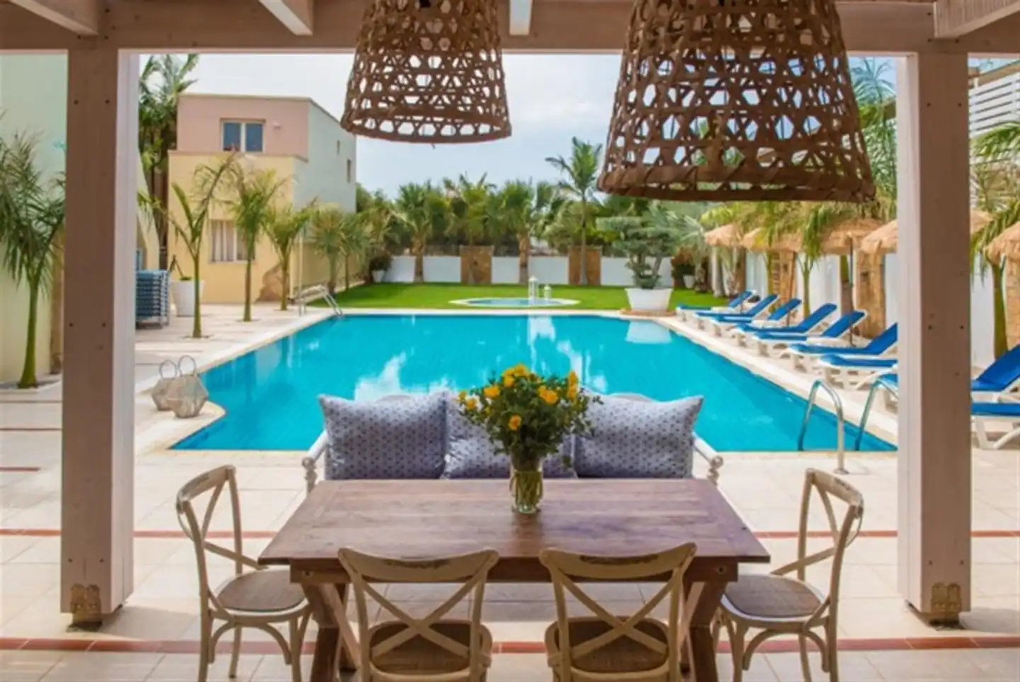 Danaides Apartments Hallenbad