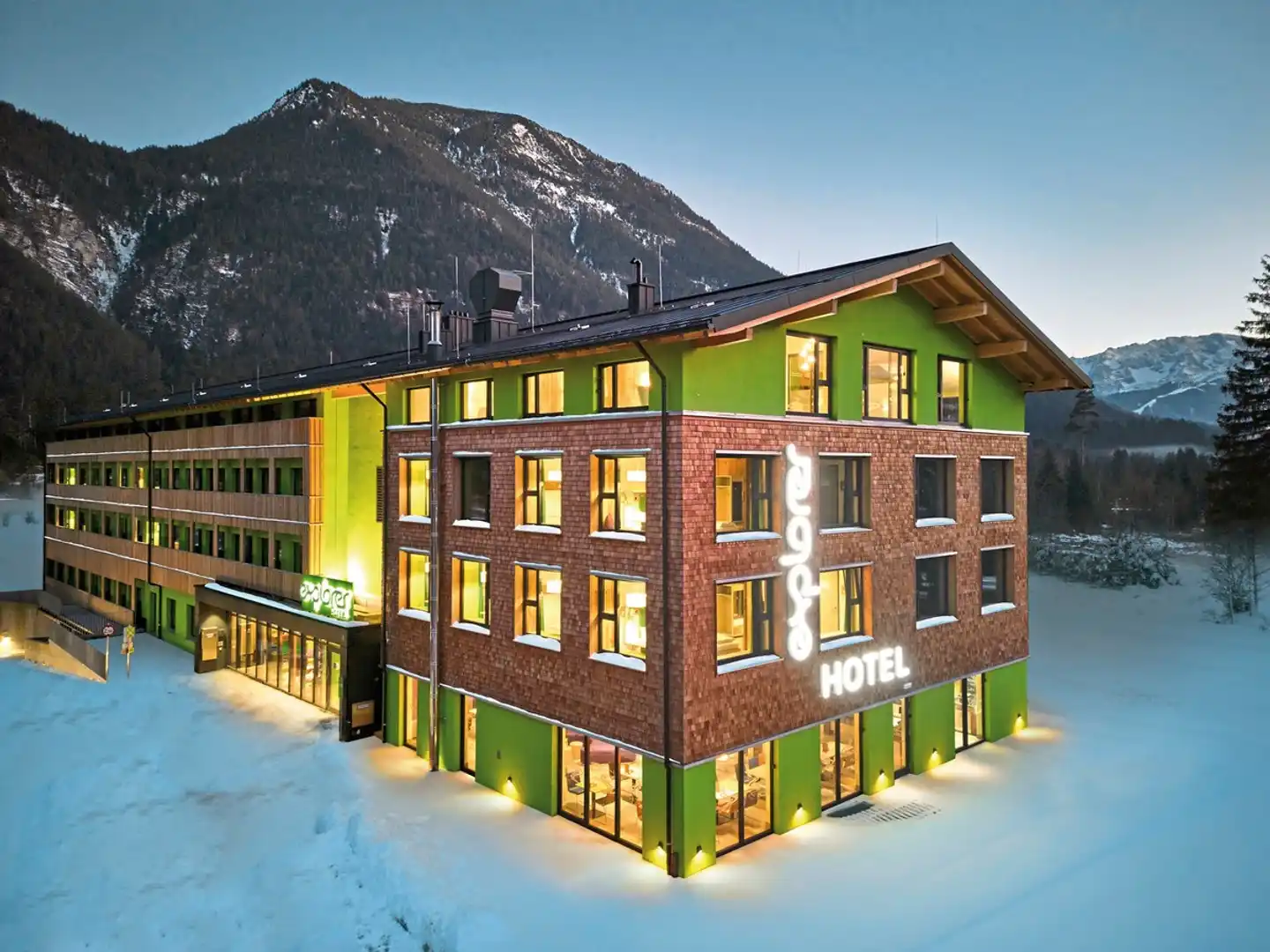 Explorer Hotel Garmisch Modellaufnahme