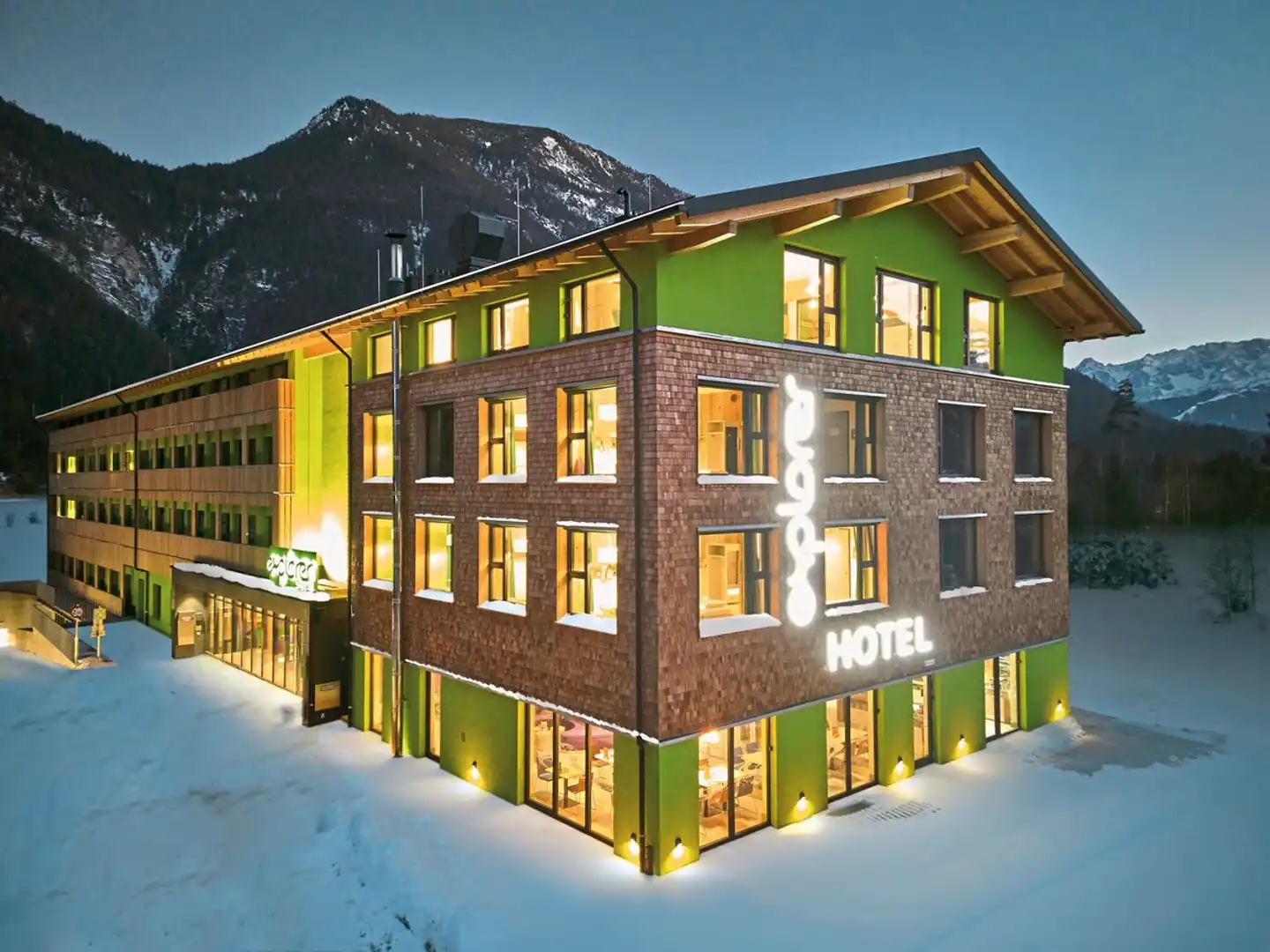 Explorer Hotel Garmisch Aussenansicht