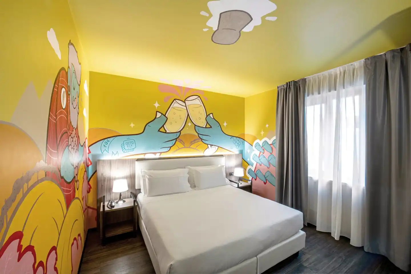 Muraless Art Hotel Wohnbeispiel