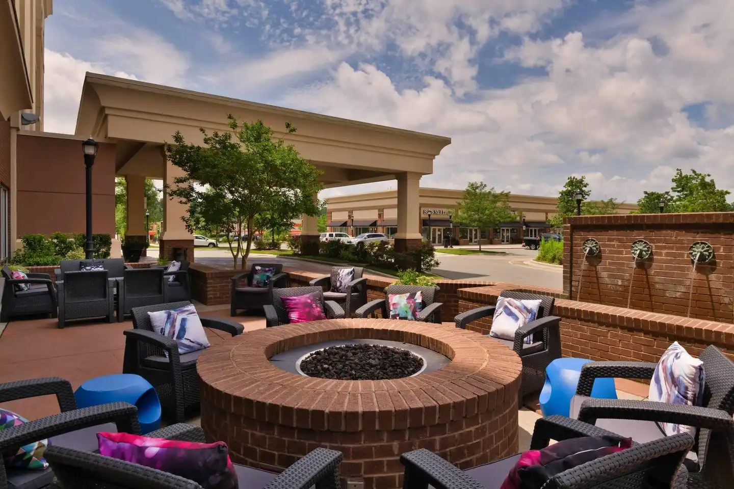 SpringHill Suites by Marriott Durham Chapel Hill Terrasse