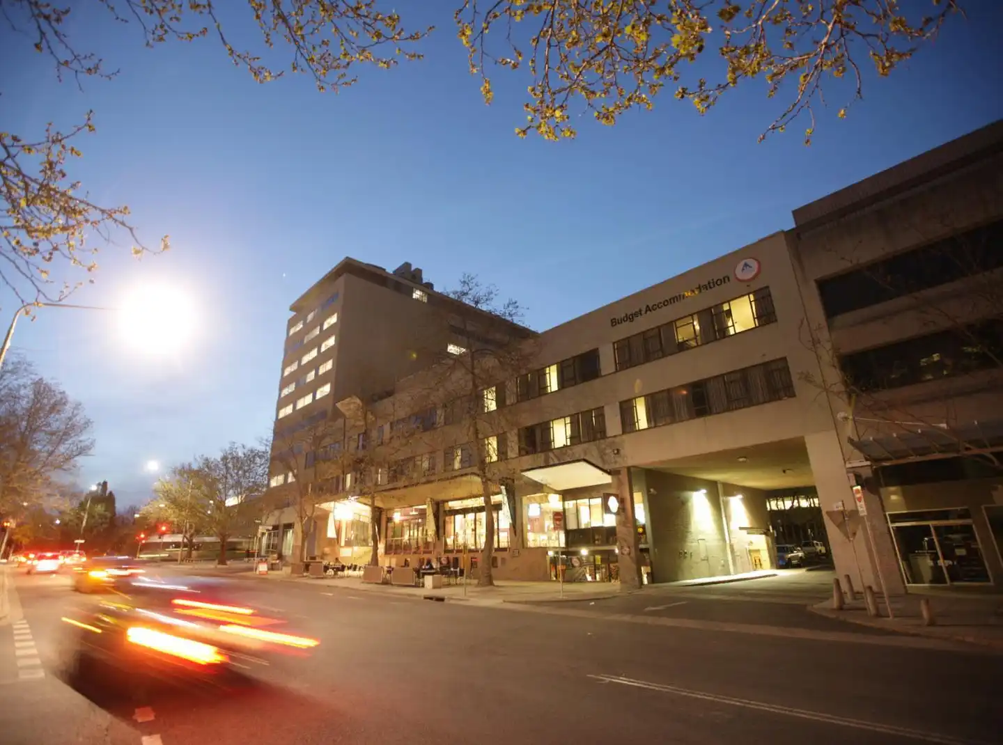 Canberra City YHA Aussenansicht