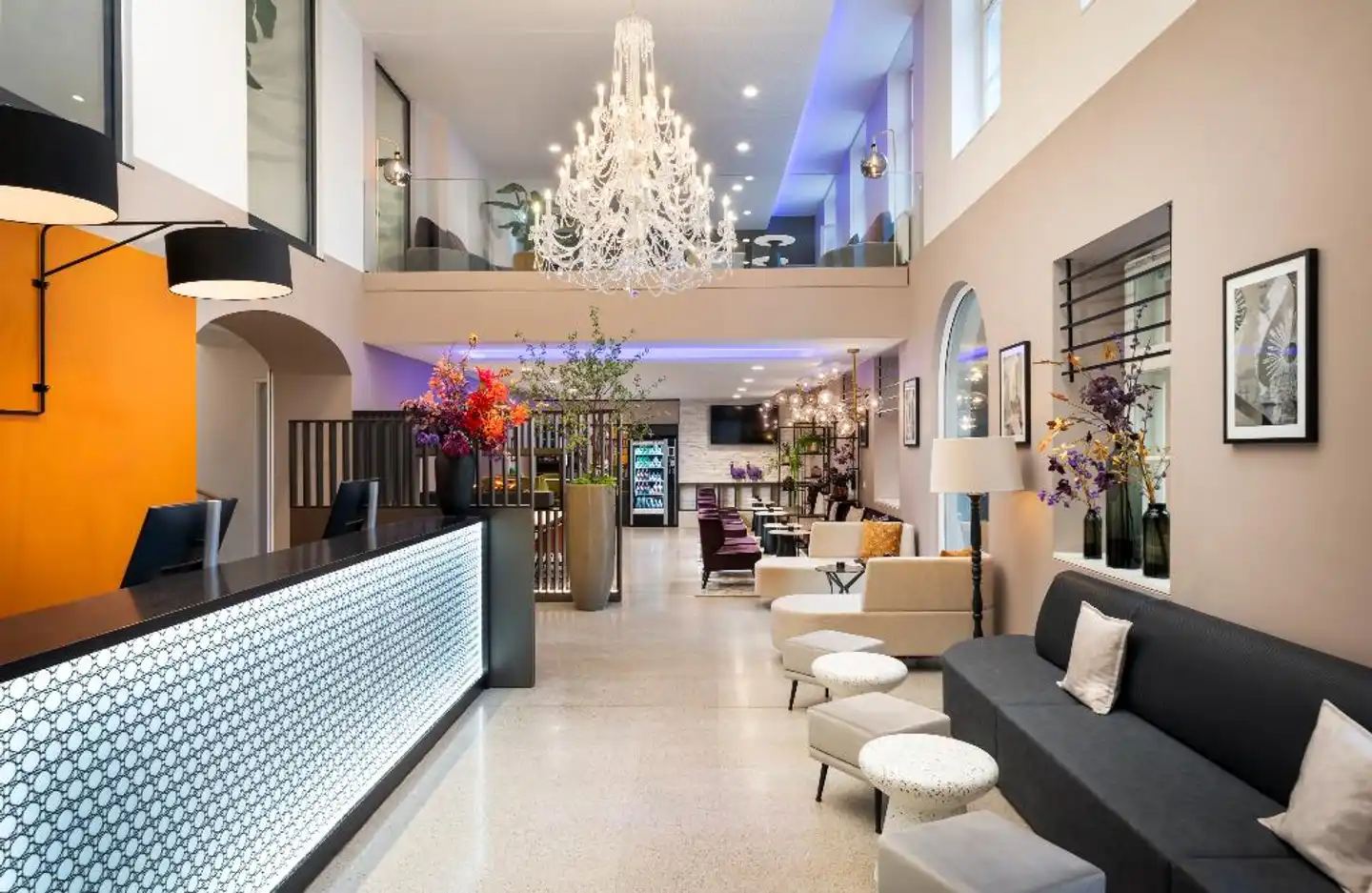 Leonardo Boutique Hotel Linz City Center Lobby