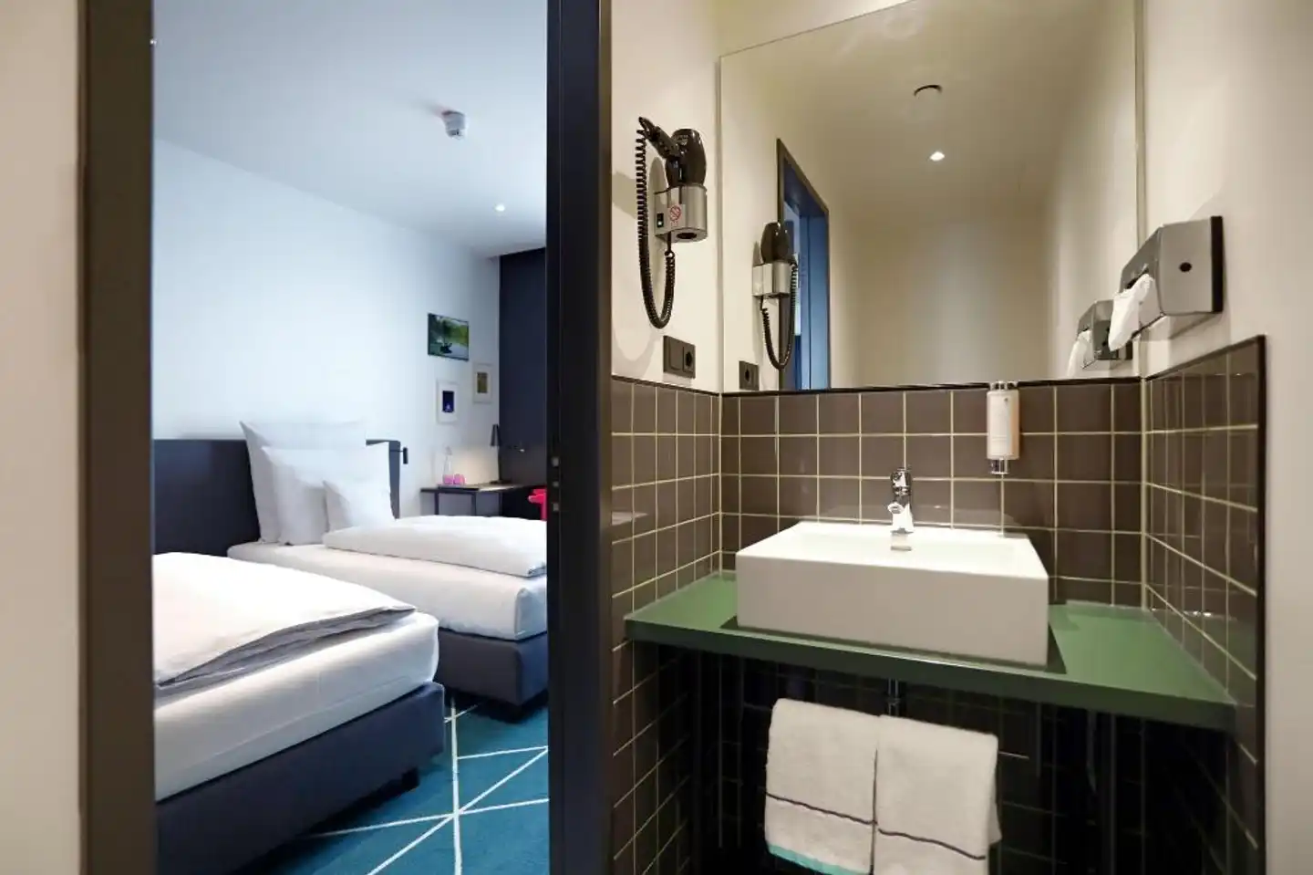 Sander Hotel Badezimmer