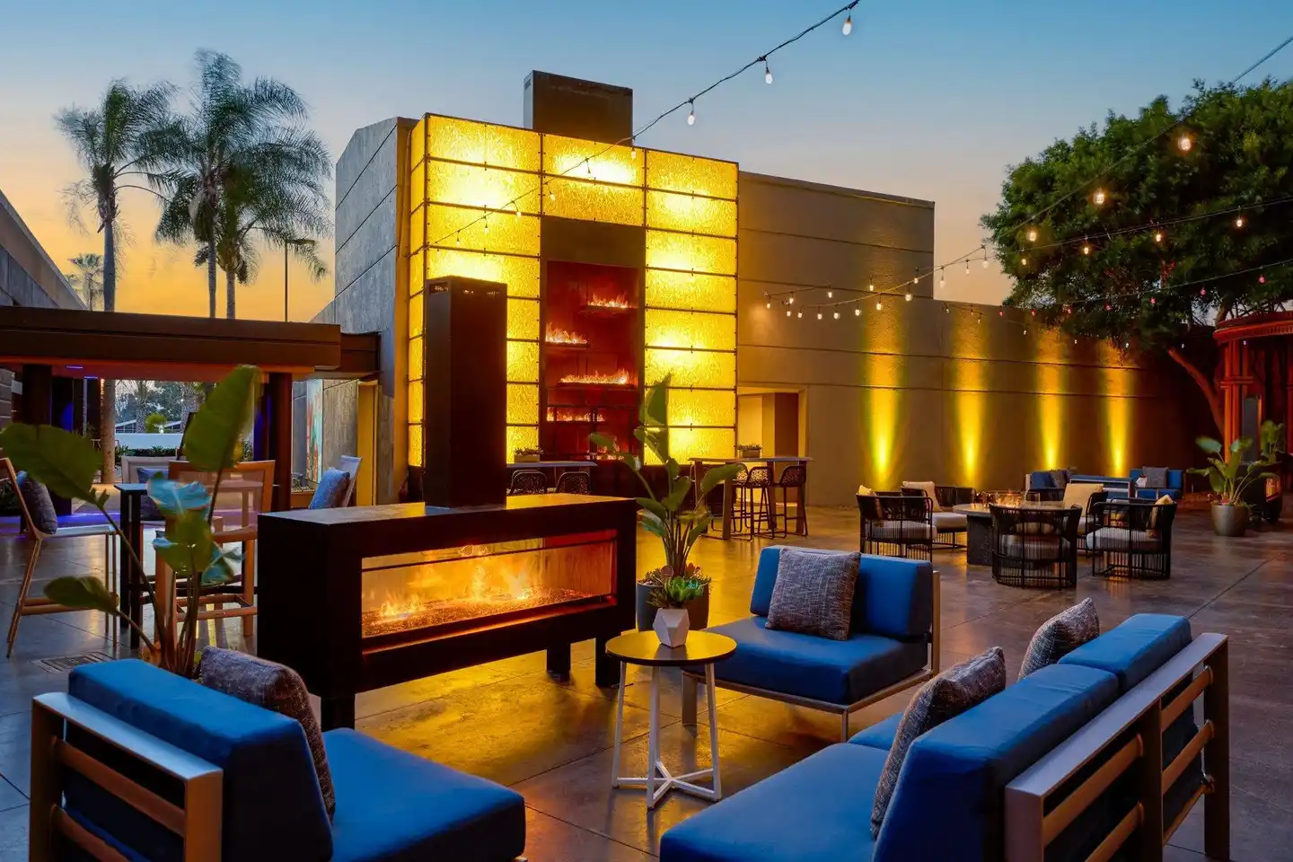 Marina del Rey Marriott Terrasse
