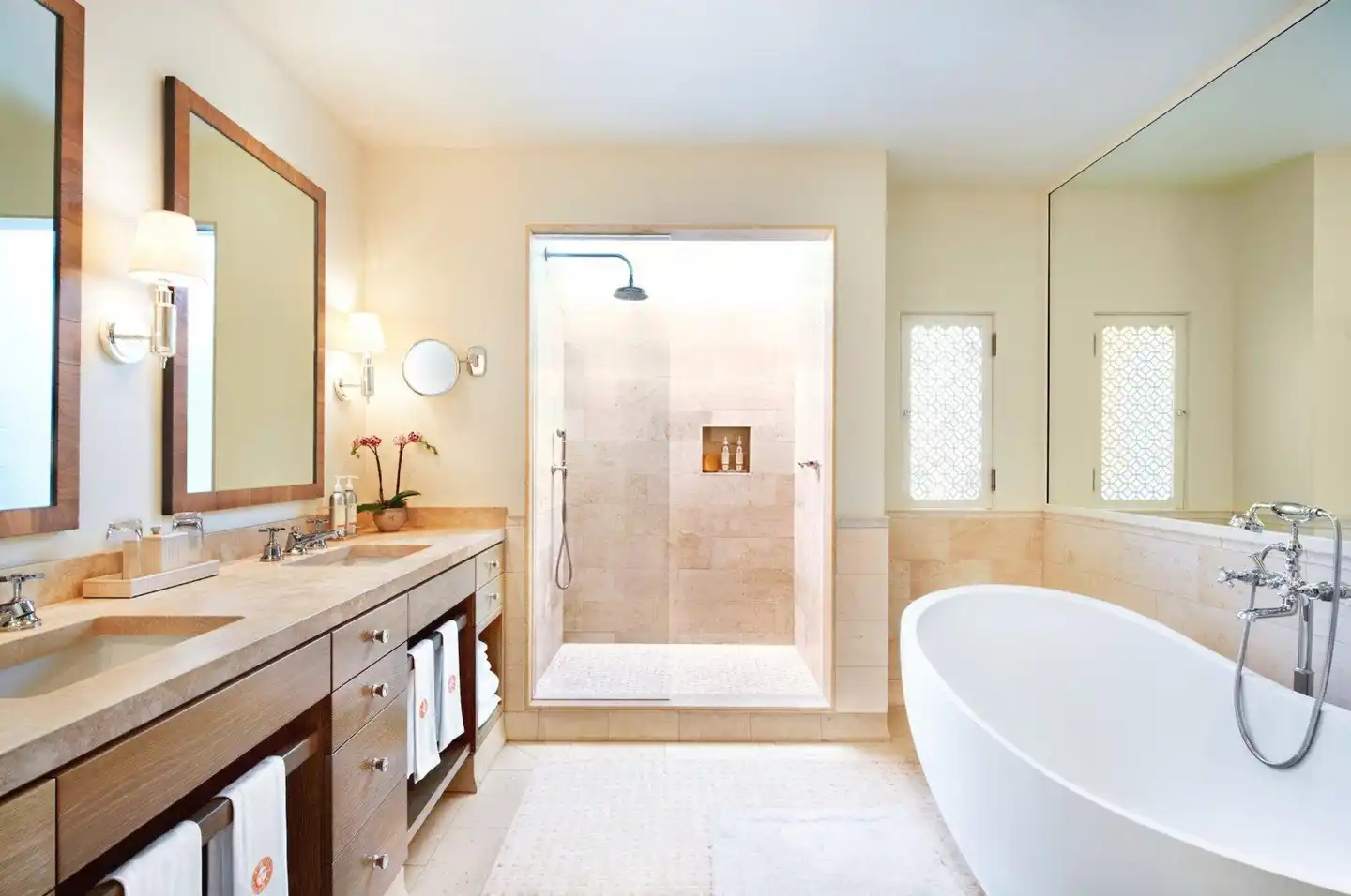 Auberge du Soleil Badezimmer