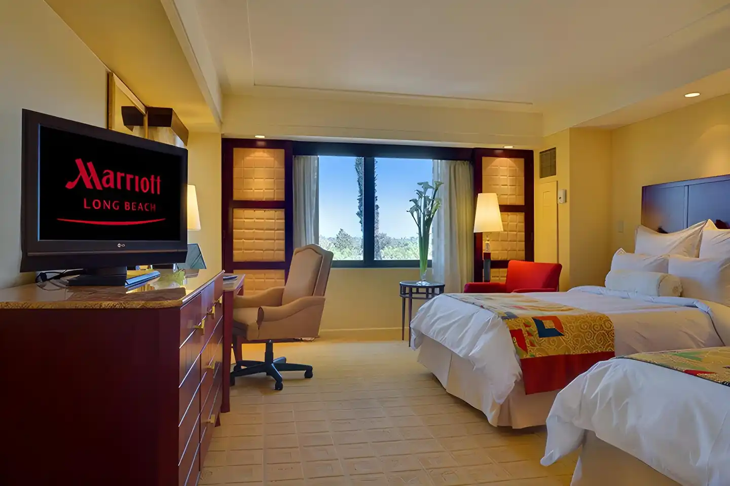 Long Beach Marriott Wohnbeispiel