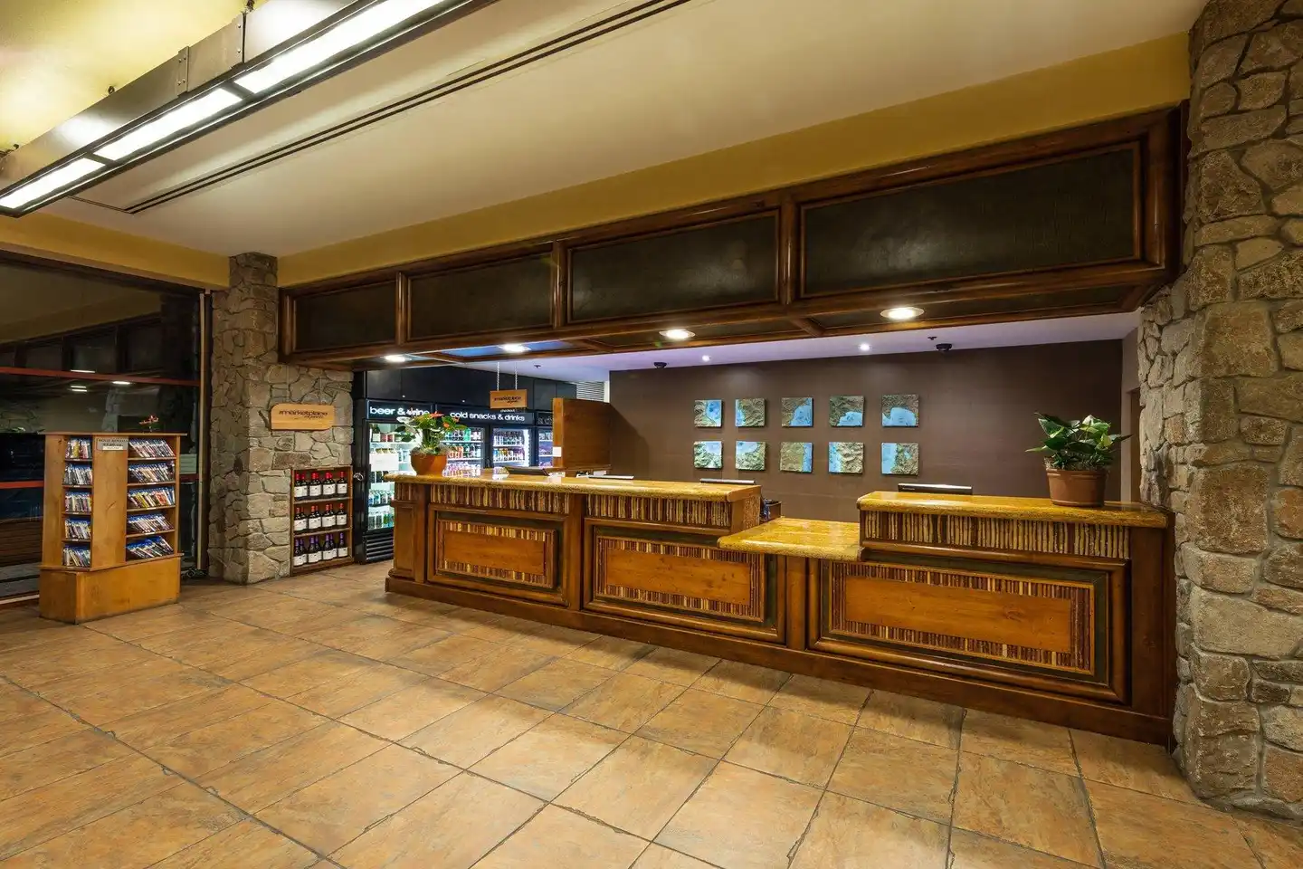 Marriott's Timber Lodge Lobby