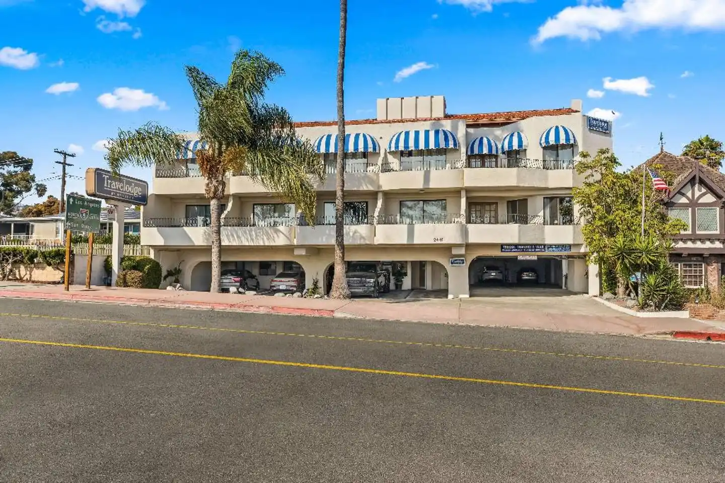 San Clemente Beach Travelodge Aussenansicht