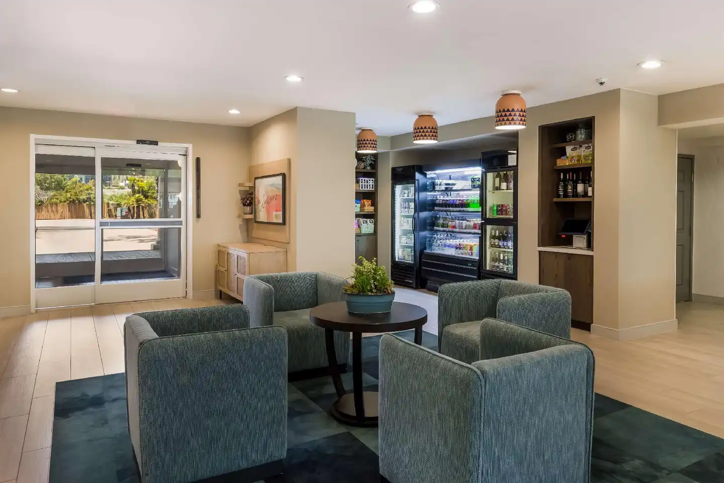 Sonesta ES Suites San Francisco Airport Oyster Point Waterfront Lobby