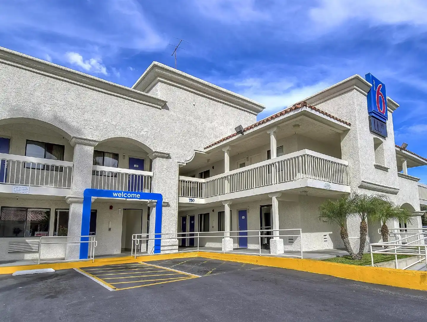 Motel 6 Carlsbad, CA Beach Aussenansicht