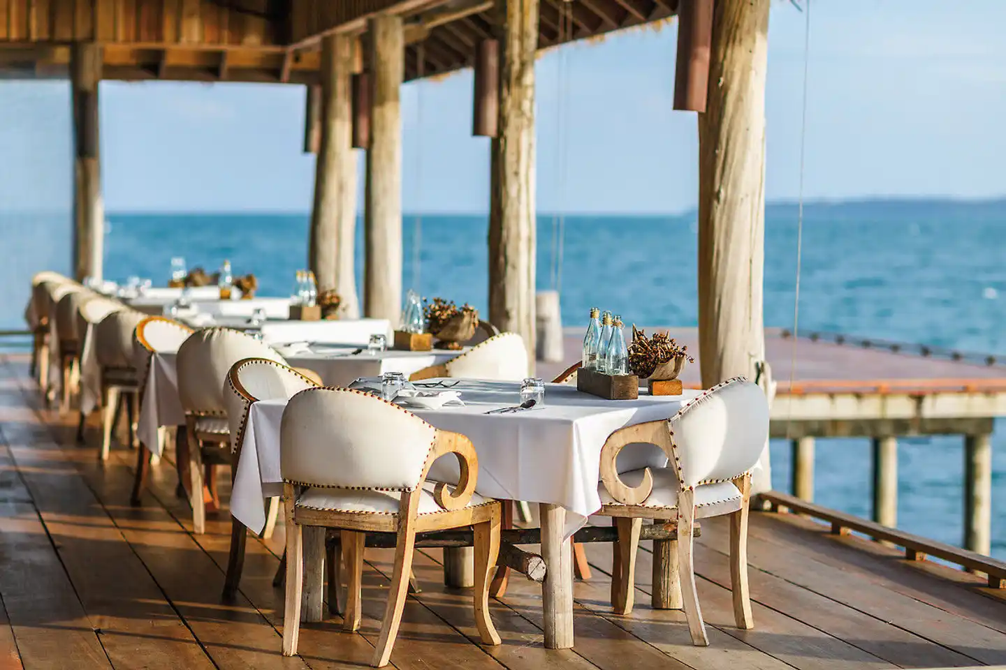 Song Saa Private Island Terrasse