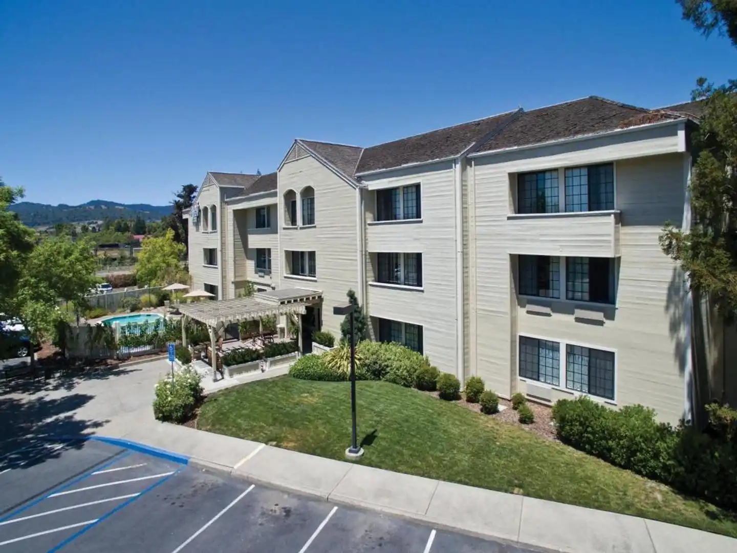 Napa Winery Inn Aussenansicht