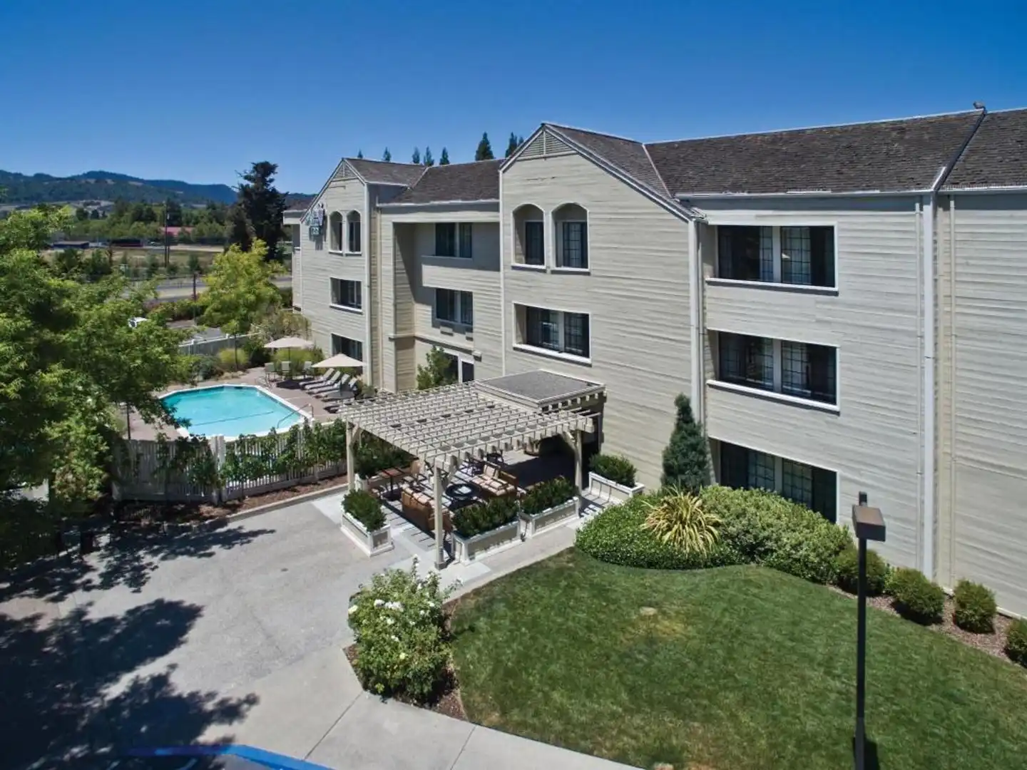 Napa Winery Inn Aussenansicht