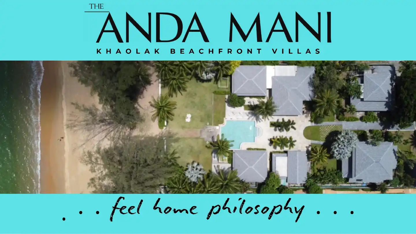 The Anda Mani Khaolak Beachfront Villas Landkarte