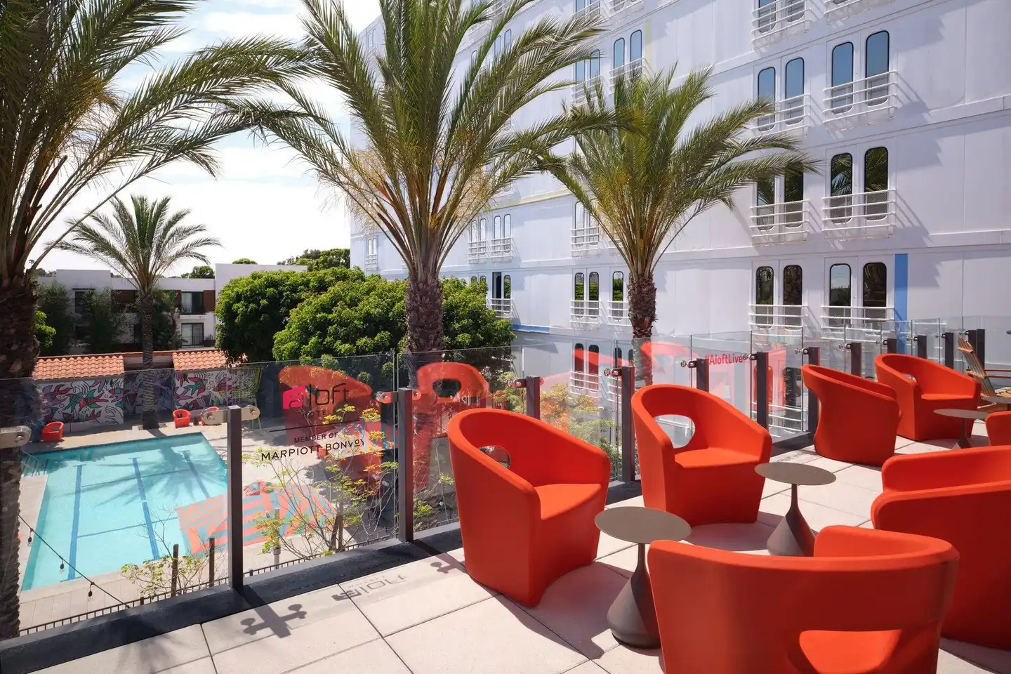 Aloft El Segundo - Los Angeles Airport Terrasse