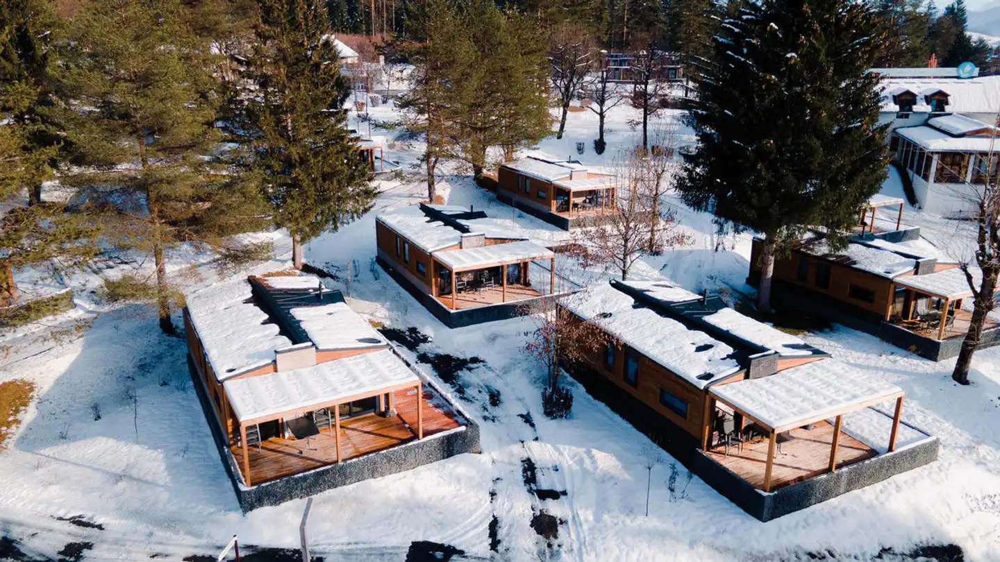 EuroParcs Pressegger See Aussenansicht