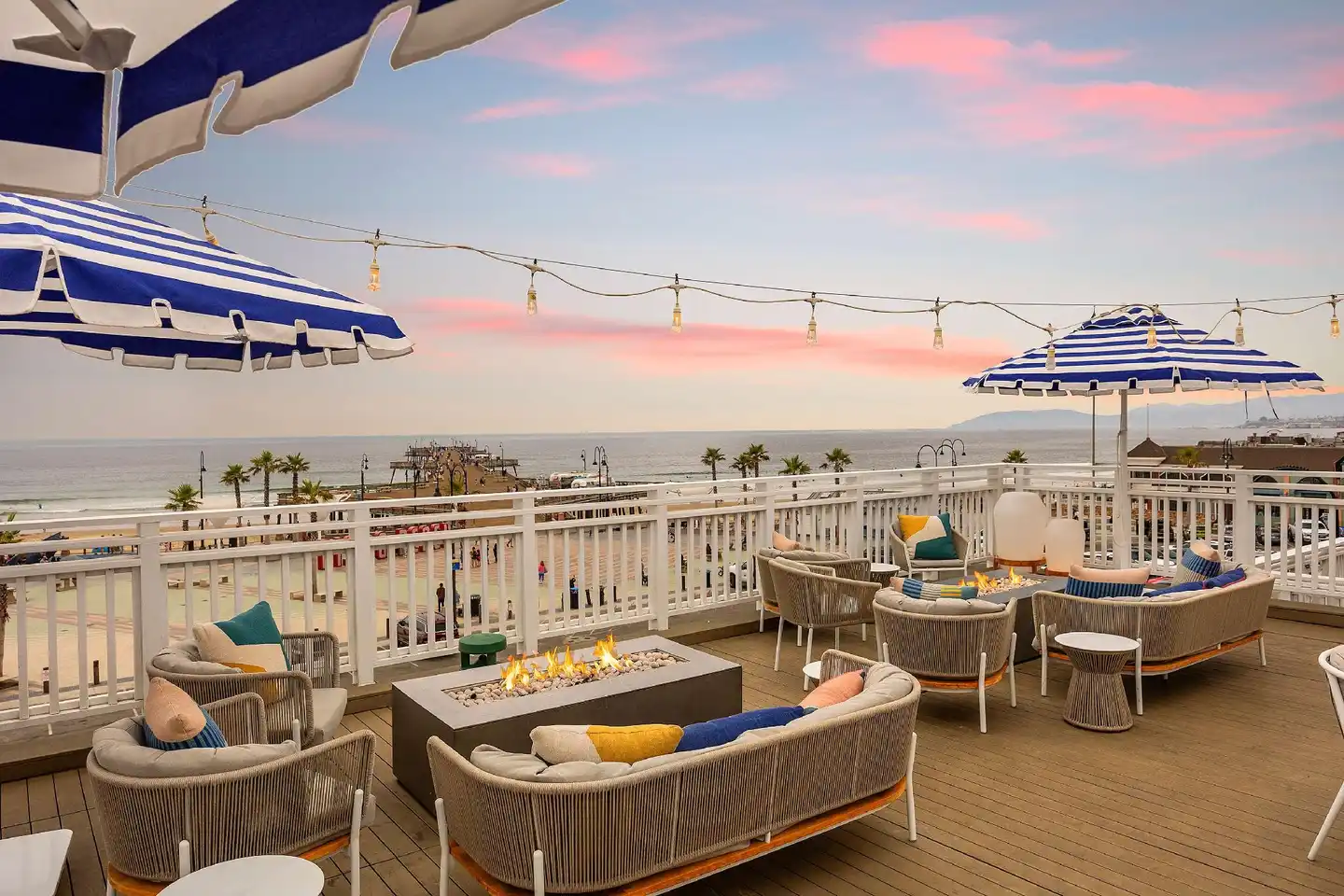 Inn at the Pier Pismo Beach Terrasse