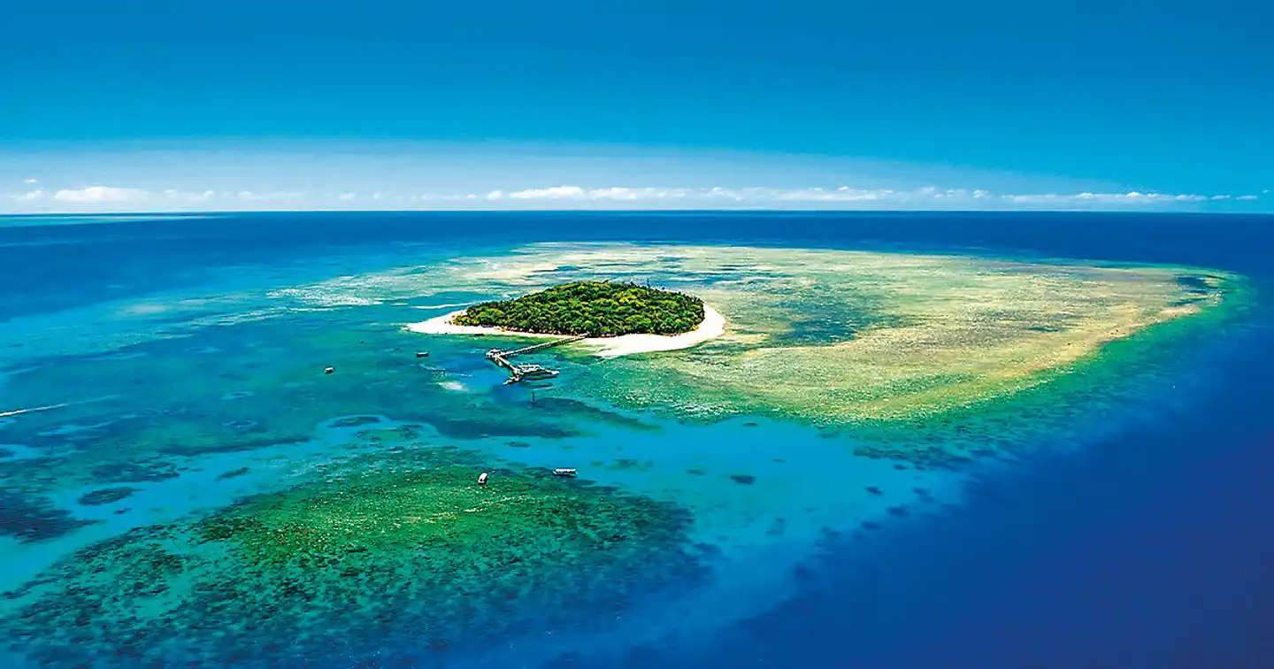 Green Island Resort Landschaft