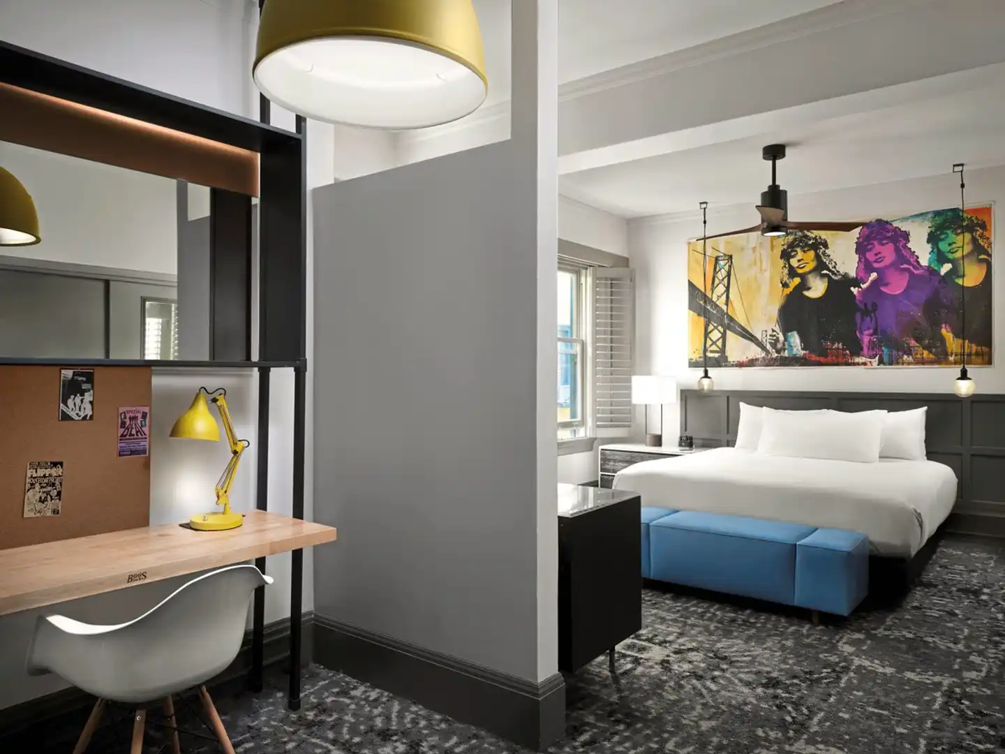 The Barnes San Francisco, Tapestry Collection by Hilton Wohnbeispiel
