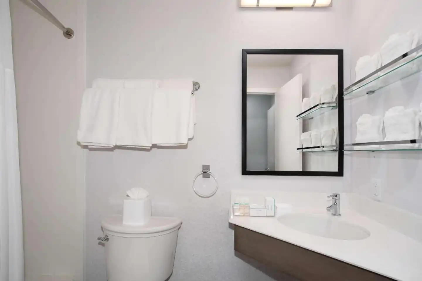 Hampton Inn Monterey Badezimmer