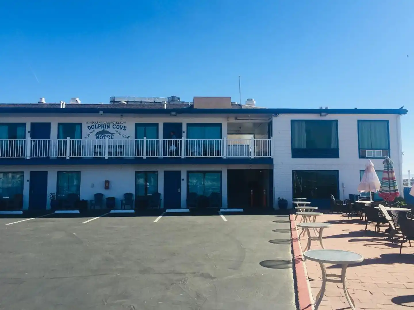 Dolphin Cove Motel Aussenansicht