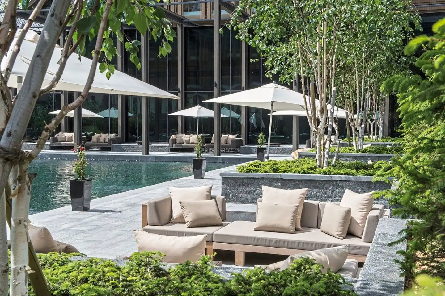 The Chedi Andermatt Terrasse