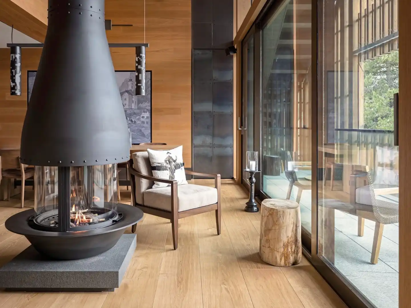 The Chedi Andermatt Terrasse