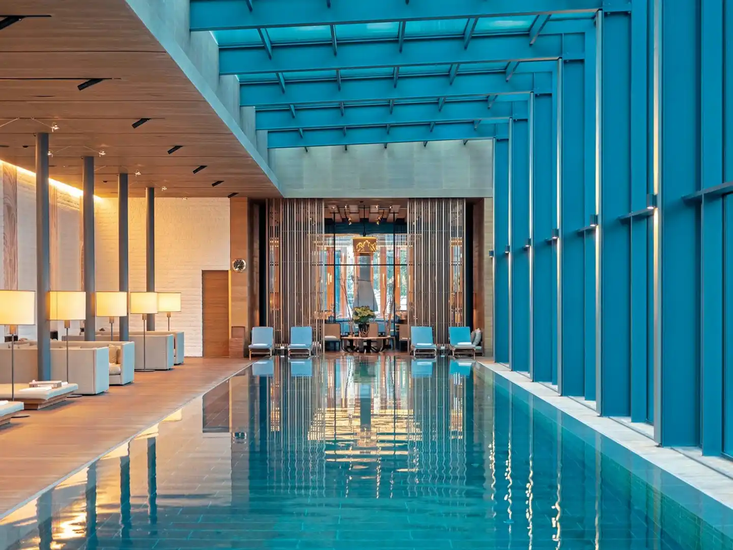 The Chedi Andermatt Hallenbad