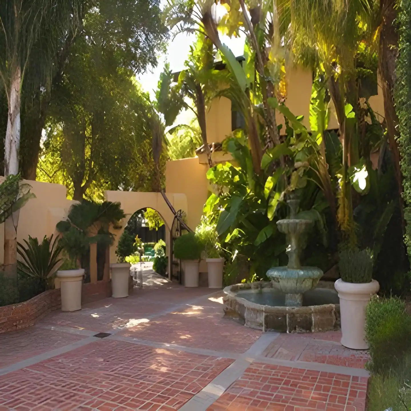 Historic Santa Maria Inn Terrasse