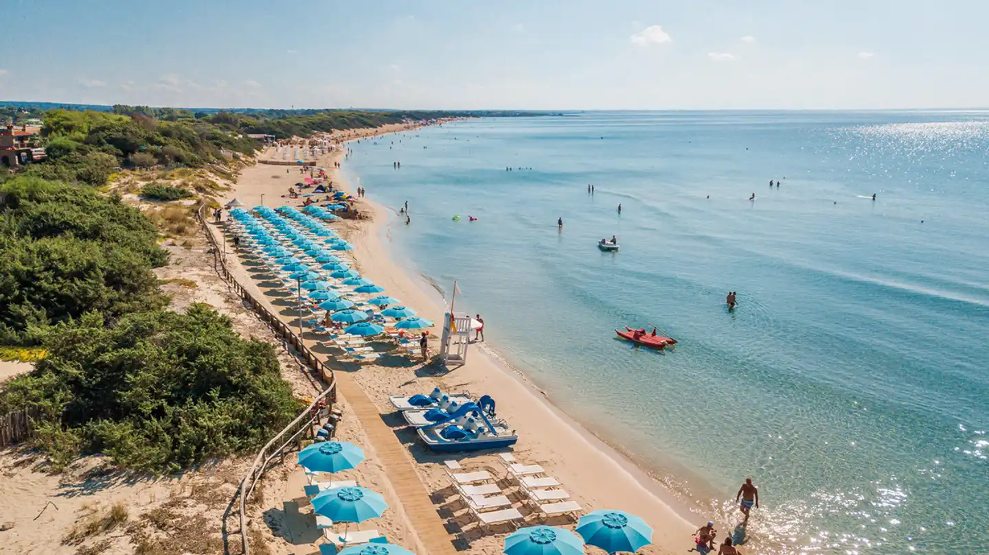 Porto Cesareo Camping Village (by Happy Camp) Strand