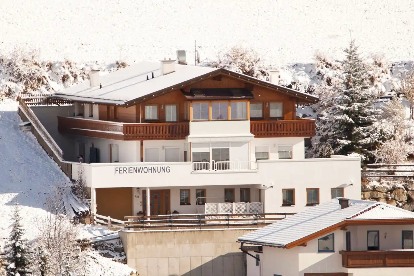 Appartement Kristall Aussenansicht