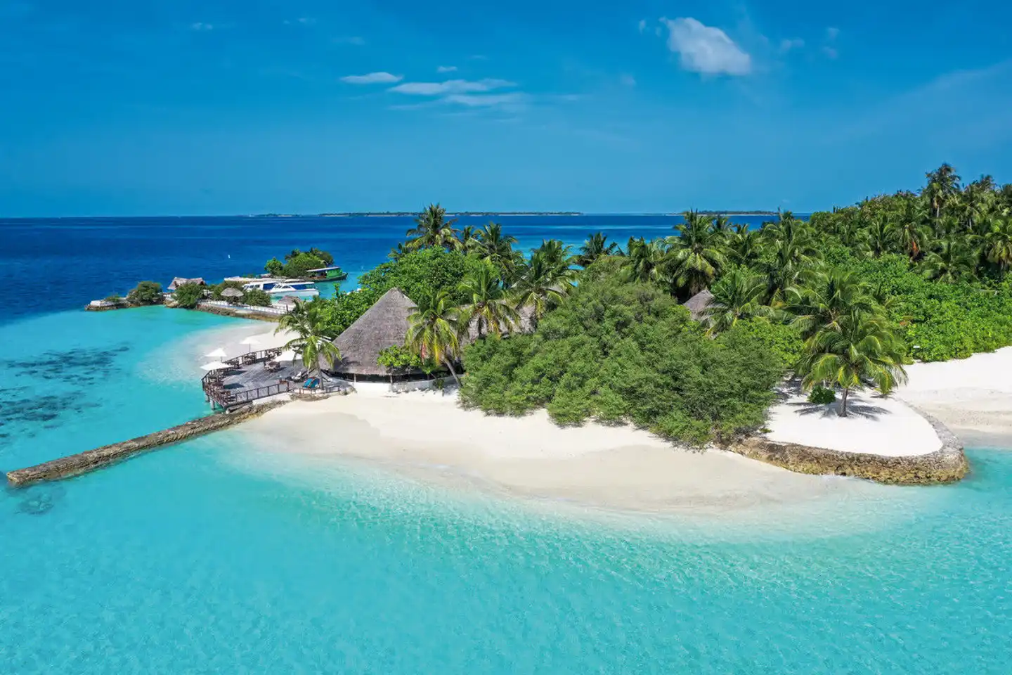 Makunudu Island Aussenansicht