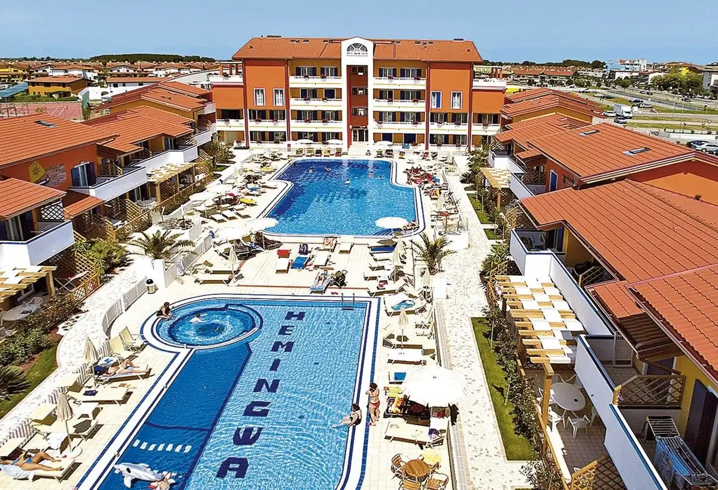 Feriendorf Villaggio Hemingway Aussenansicht