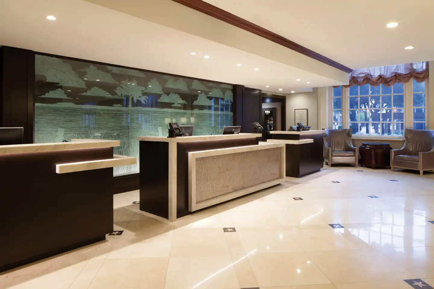 Hilton Fort Worth Lobby