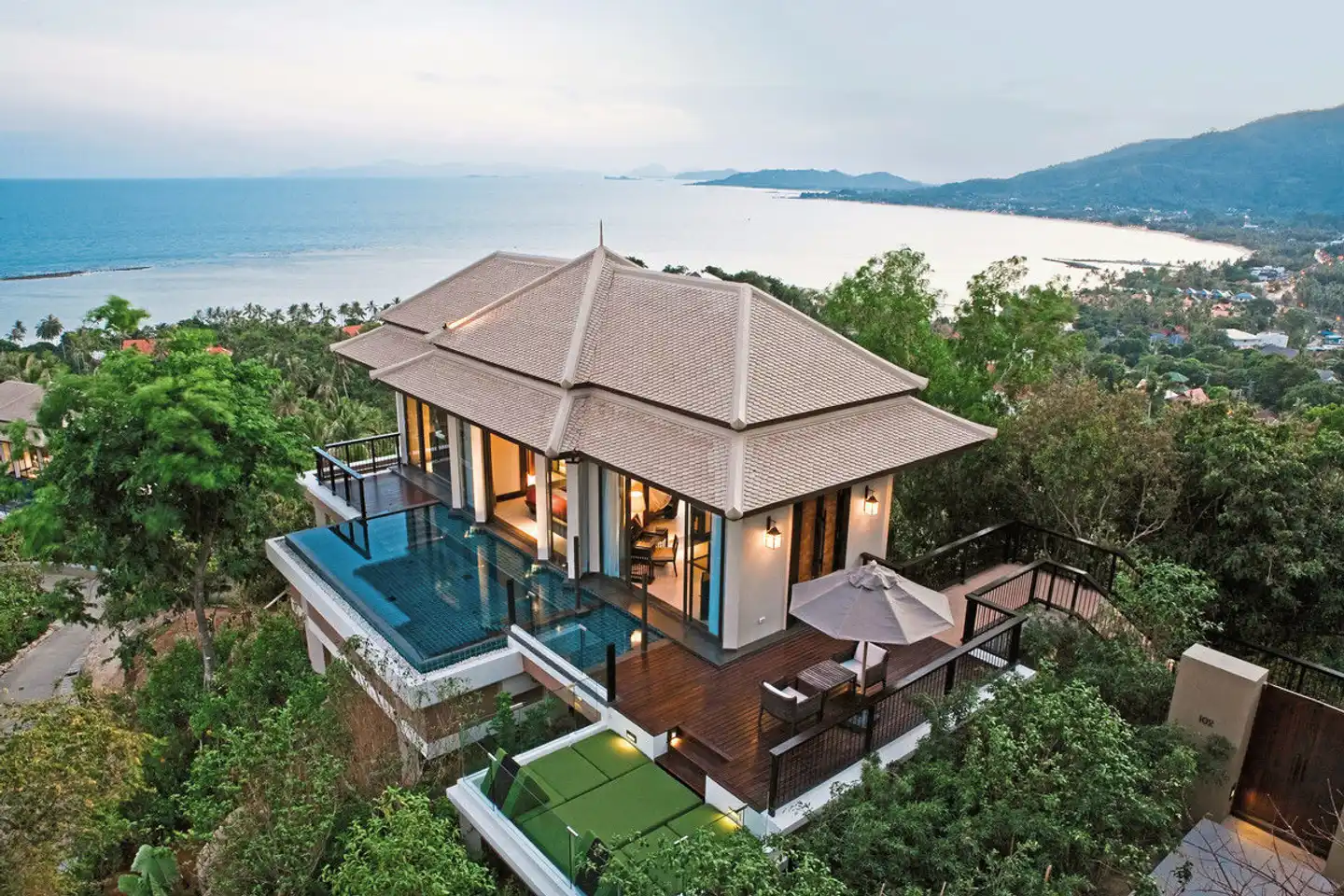 Banyan Tree Samui Aussenansicht