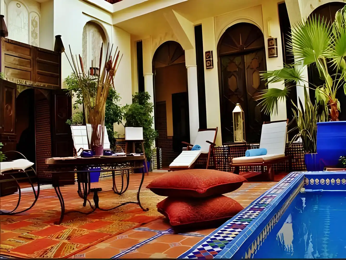 Riad 58 Blu Lobby
