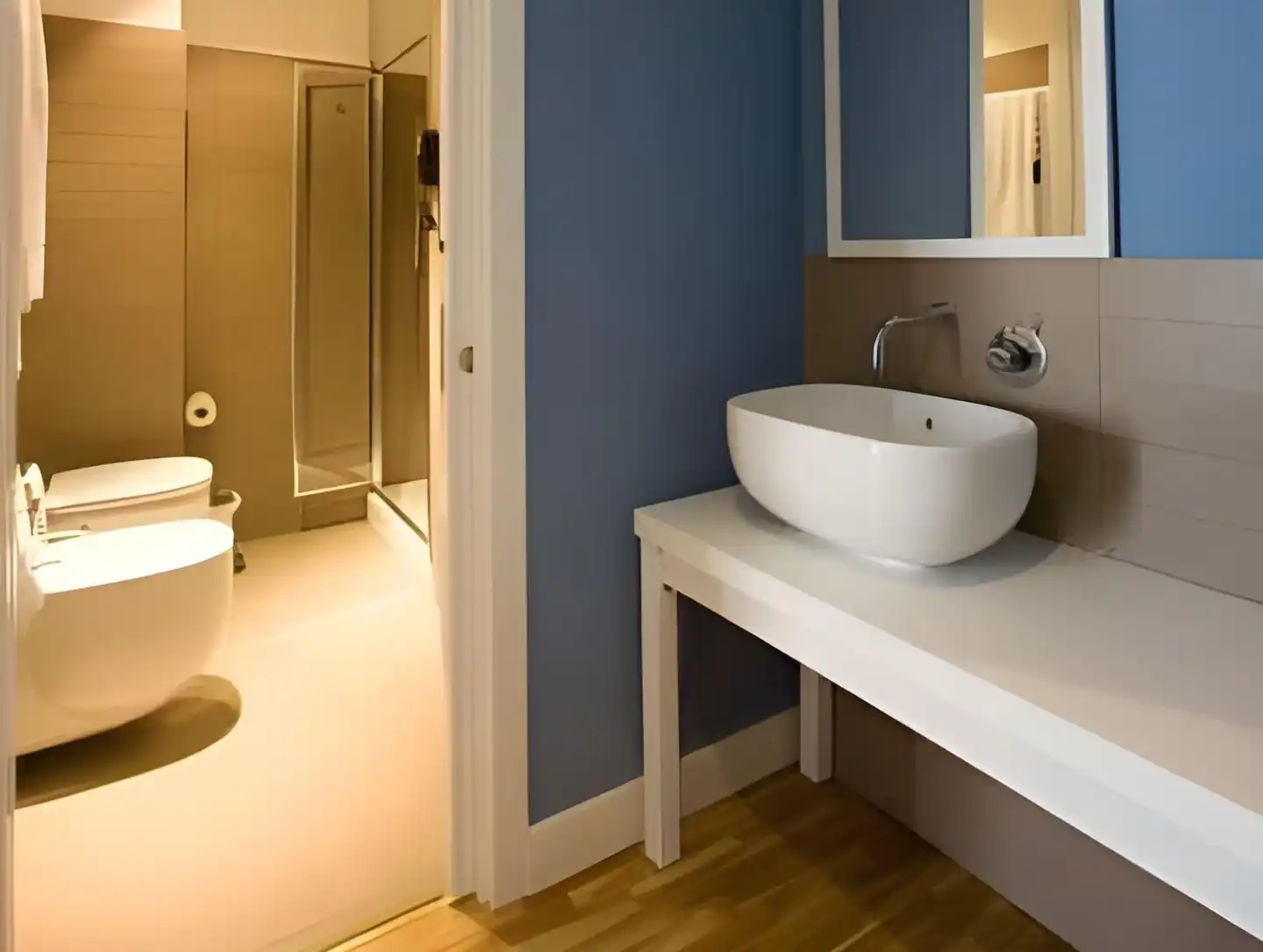 Capo Peloro Resort Badezimmer