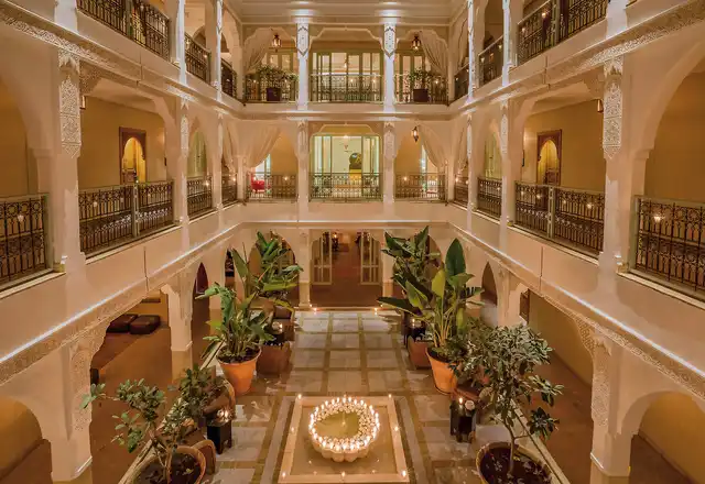 Riad Villa Blanche Lobby