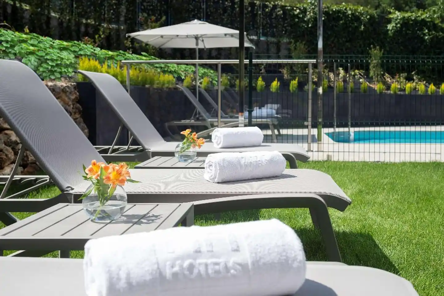 NH Madrid Ribera del Manzanares Terrasse